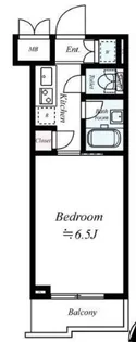 ルーブル学芸大学弐番館【3階】の間取り