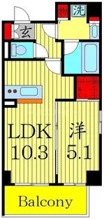 SRS八広【5階】の間取り