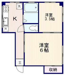 吉村マンション【2階】の間取り
