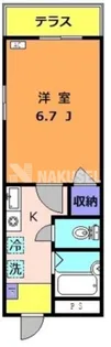 グレイス自由が丘【1階】の間取り