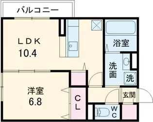 ボヌールコート【3階】の間取り