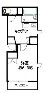 リーヴェルポート二俣川II【1階】の間取り
