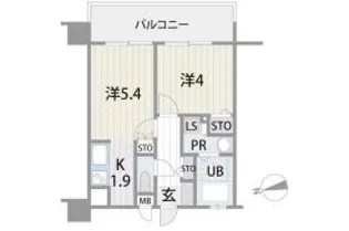 アルティザ博多プレミア【7階】の間取り