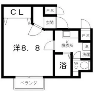 グランシャリオ【5階】の間取り