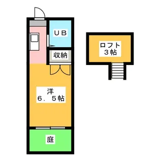 メゾン東静岡【1階】の間取り
