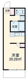 能見台ロイヤルコート【1階】の間取り