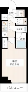 MAXIV北千住【4階】の間取り