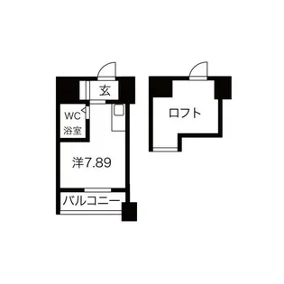 ドエルイン大井町(ドエルインオオイマチ)【8階】の間取り