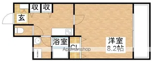 ドライバウム江坂【9階】の間取り