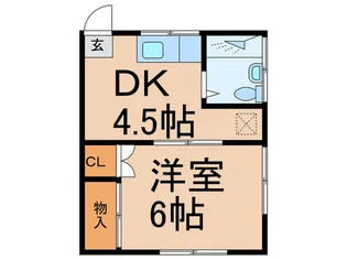 Downひばり【2階】の間取り