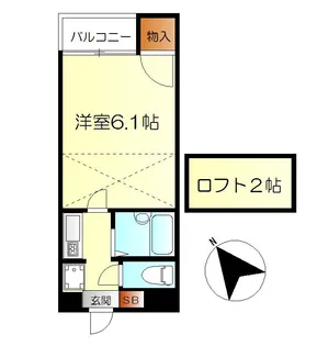 ピア本町【3階】の間取り