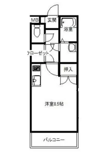 桜小路五番館【5階】の間取り