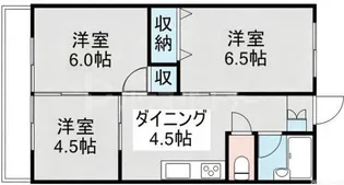 赤羽ハイコーポ【7階】の間取り
