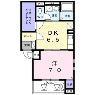 エスポワール・南千束【3階】の間取り