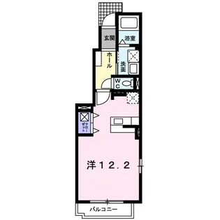 グリーンシティI【1階】の間取り