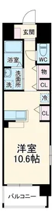 ラディナスティア【6階】の間取り