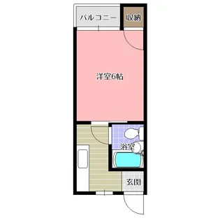 ハイツ南阿蘇A【1階】の間取り