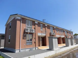 秋田県大仙市美原町【アパート】の外観