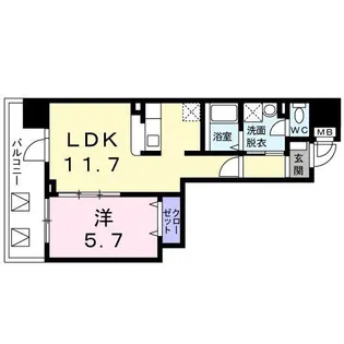 ルミナス【9階】の間取り