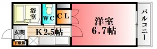 レジデンス山口2【1階】の間取り