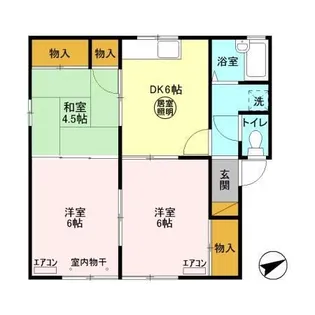 セジュール港町【1階】の間取り