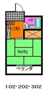 ツインパーク【1階】の間取り