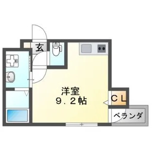 ステラウッド古市【2階】の間取り