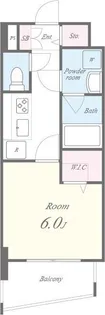 The GranResidenceNIHONBASHI【8階】の間取り