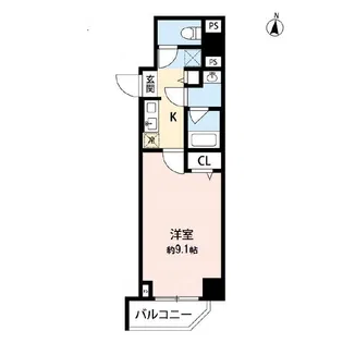 グランジット森下【7階】の間取り