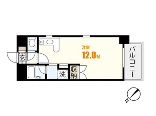 第8野地ビル【2階】の間取り