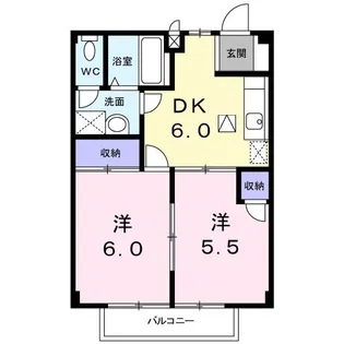 シュティーア【1階】の間取り