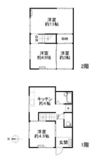 BSCハイツの間取り