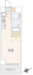 パークサイド石坂【1階】の間取り