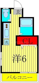 セブンハイツ【2階】の間取り