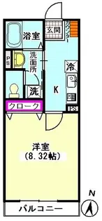 ベルパーク【2階】の間取り