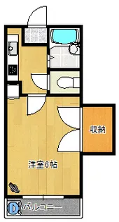シャンボール天野峠【4階】の間取り
