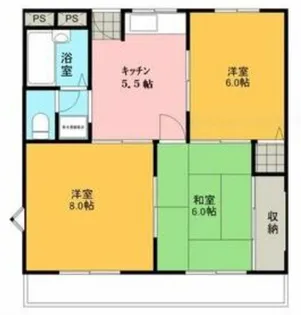 ビバライフ【2階】の間取り