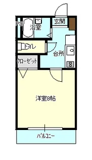 エポックヒルズII【1階】の間取り
