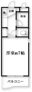 コモラード橋本II【3階】の間取り