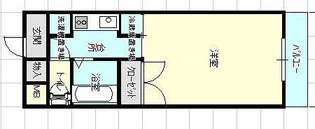 第11田中ビル【4階】の間取り