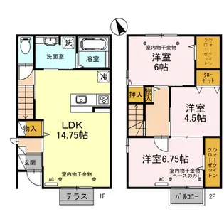 フェリーチェIIの間取り
