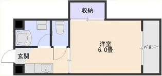 レジデンスDNK【3階】の間取り