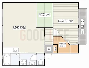 兵庫県小野市神明町【アパート】の間取り