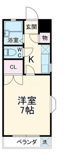 ヴィラージュOKADA【1階】の間取り