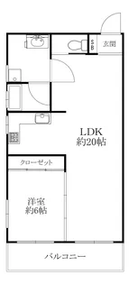 湯島プラムハイツ【3階】の間取り