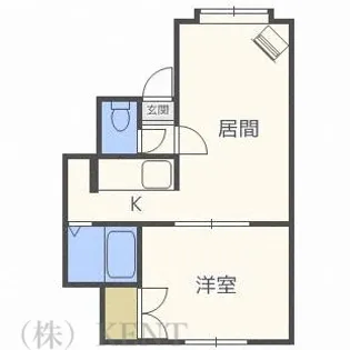 アーバンコート宮の沢【2階】の間取り