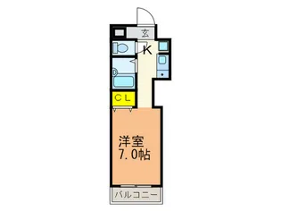 ハートビル【4階】の間取り