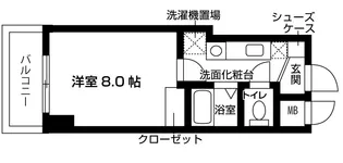 フォルトゥーナ上前津【2階】の間取り