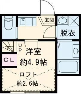 第3岡田ハイツ【1階】の間取り