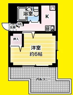 スターゲイツ若宮【4階】の間取り